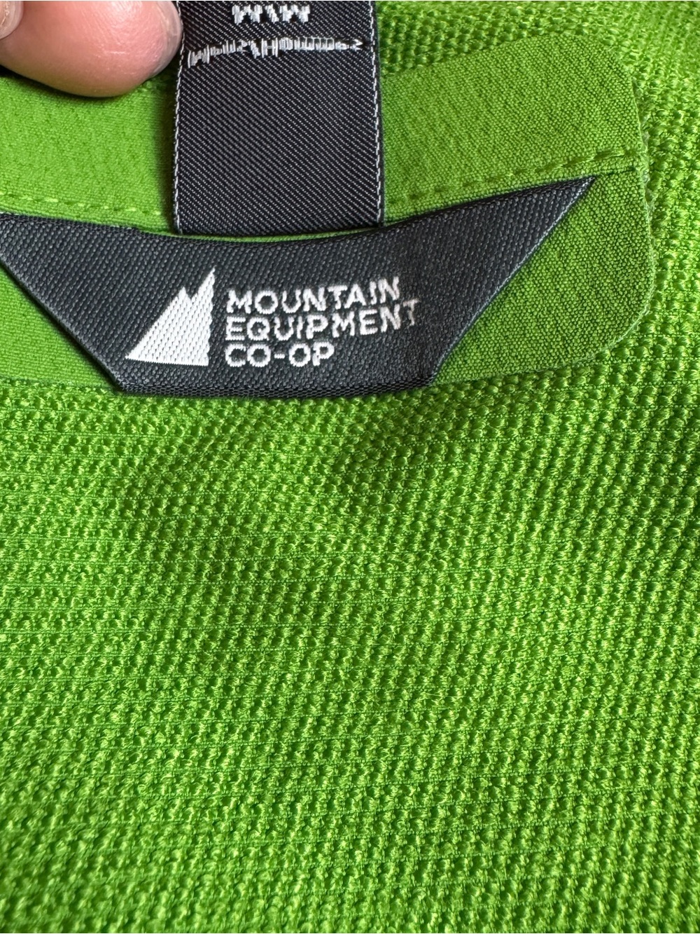 MEC Two-Tone Green Performance Softshell Jacket Medium - Picture 4 of 10
